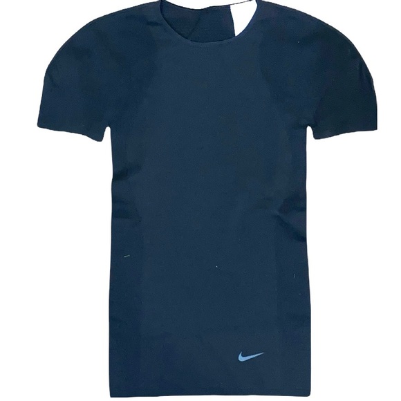 Black Nike Pro Elite 598186 Sz S/M Women's Training Seamless Cap-Sleeve Top/NWT - Picture 5 of 11